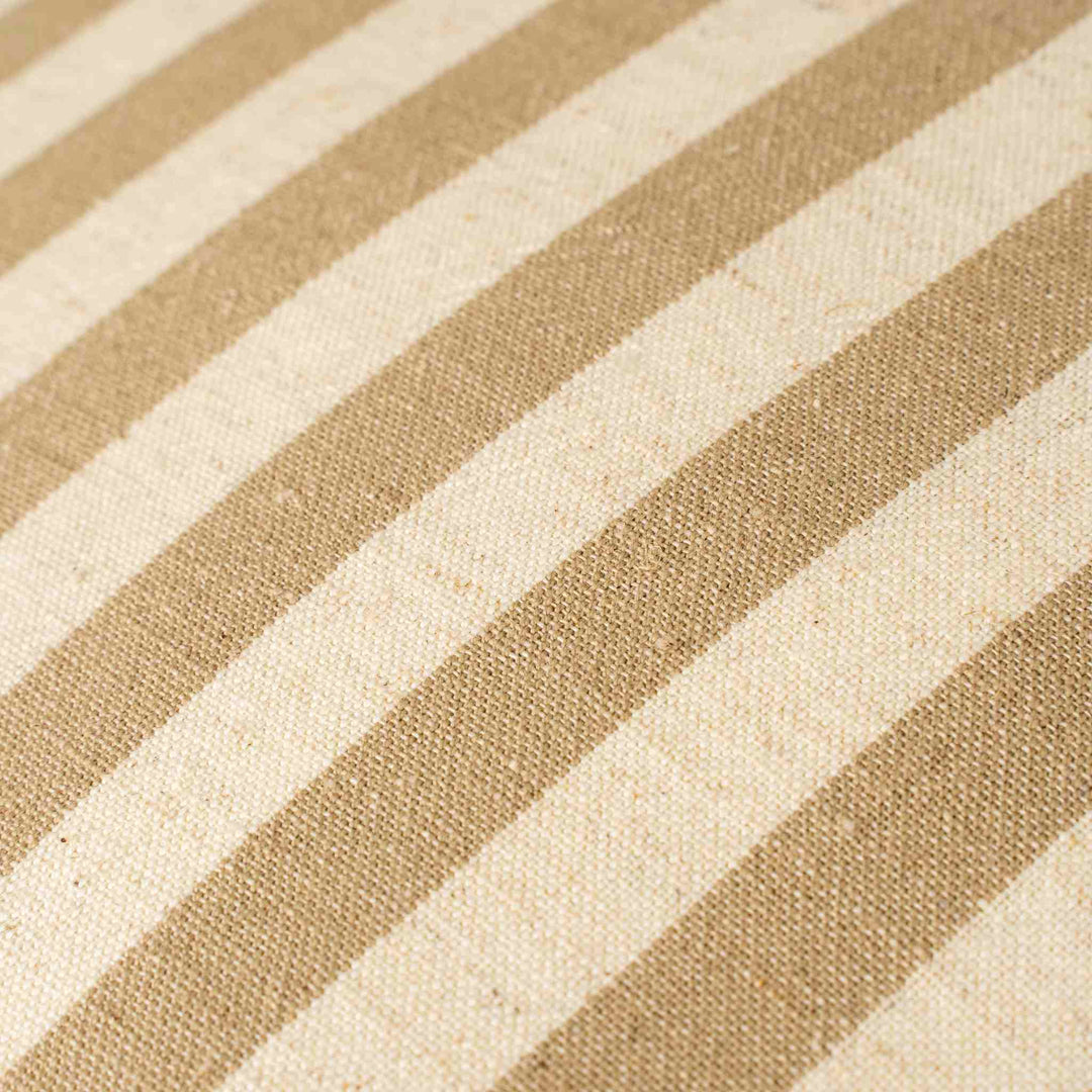 NARROW STRIPE PILLOW, SAND