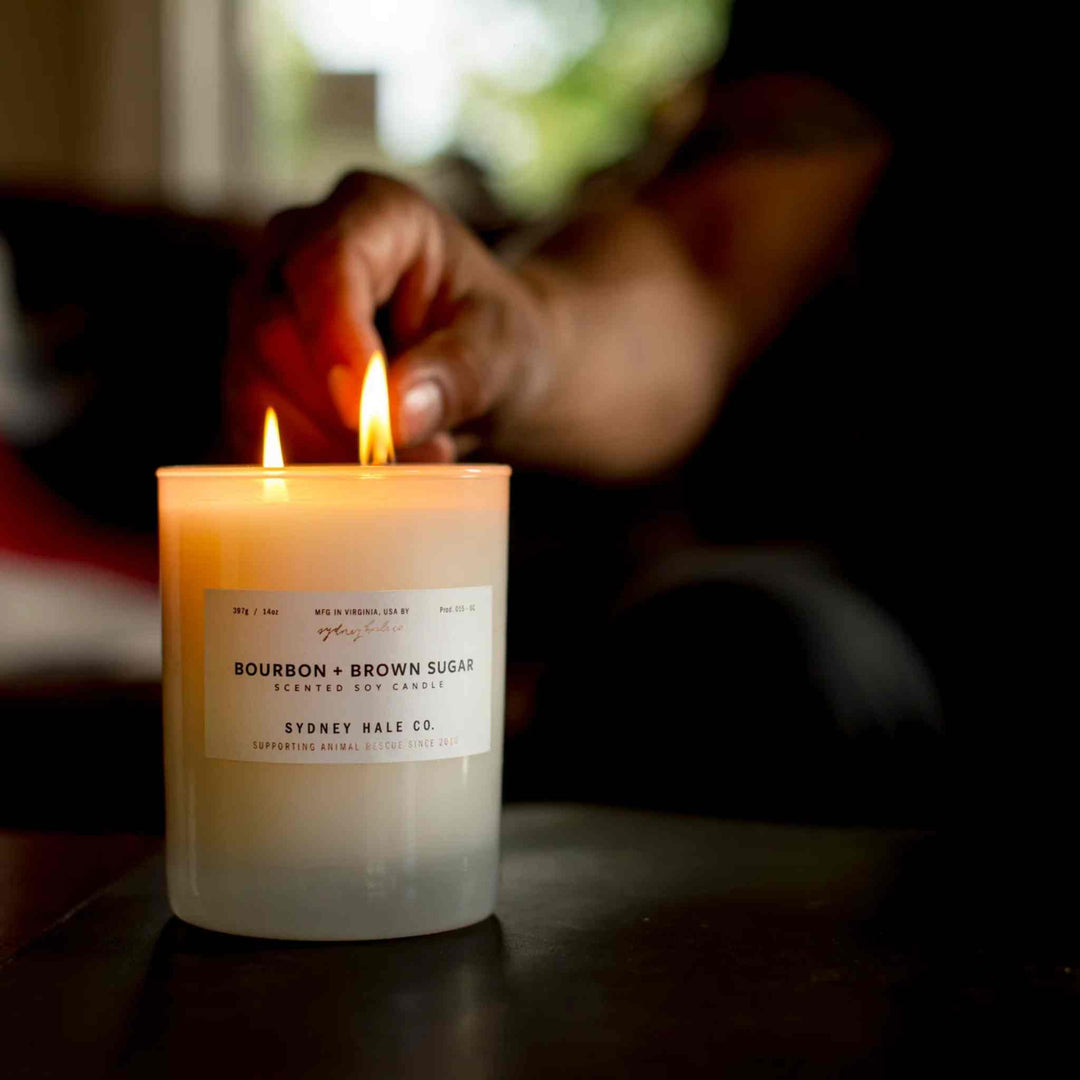 SYDNEY HALE CANDLE, BOURBON + BROWN SUGAR