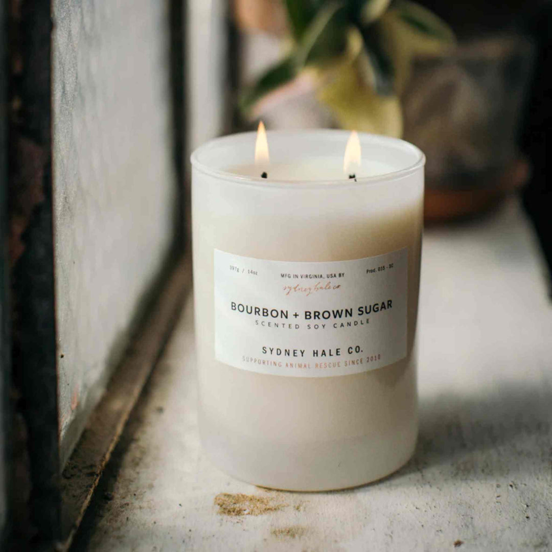 SYDNEY HALE CANDLE, BOURBON + BROWN SUGAR