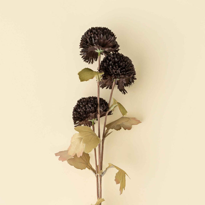 POM POM FLORAL SPRAY, MIDNIGHT