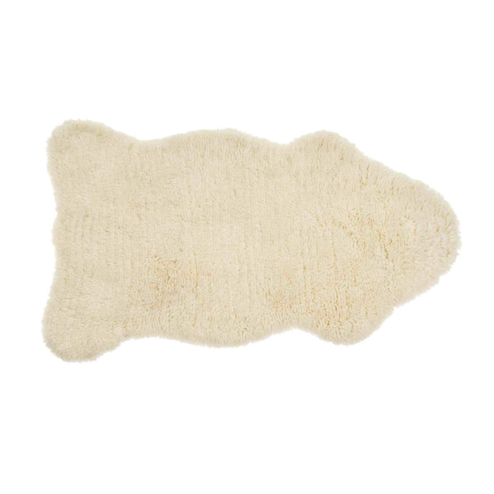 COTSWOLD WOOLEN BERBER RUG, IVORY