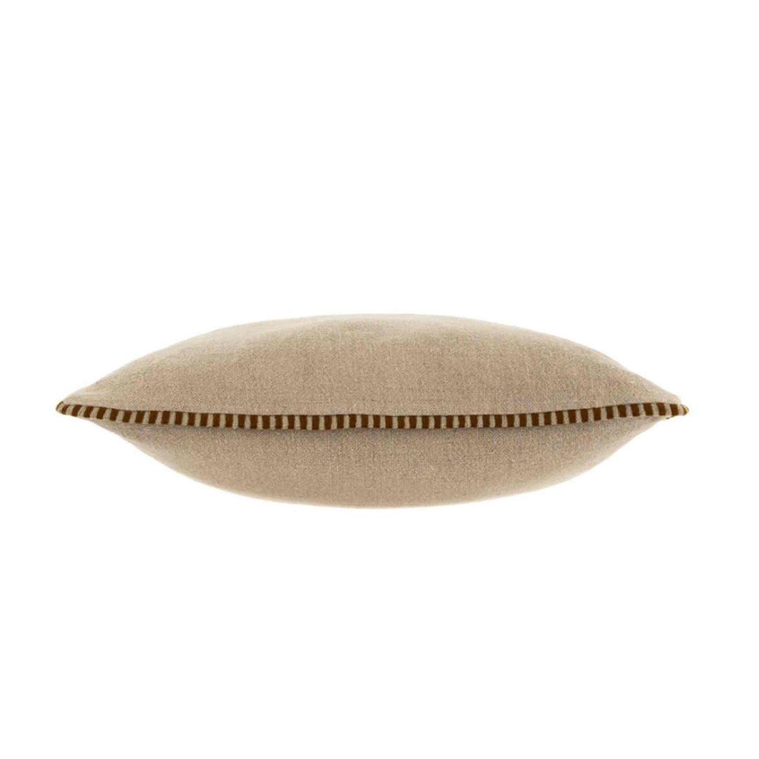 HONFLEUR LINEN PILLOW, SIENNA