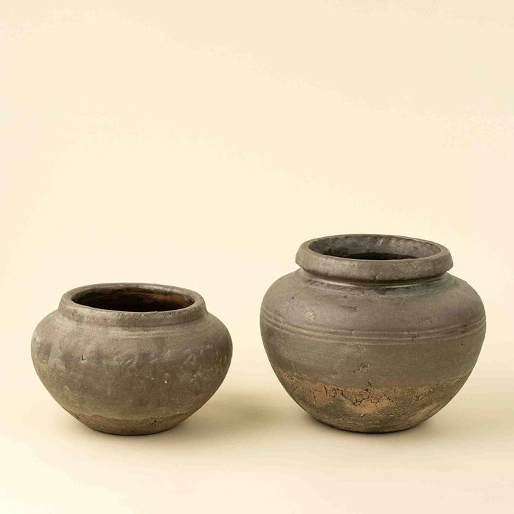 RELIC STONEWARE VASE