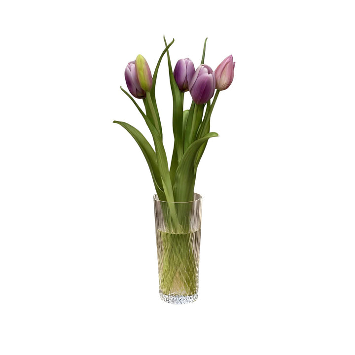 TULIP BUNDLE, LAVENDER WHITE