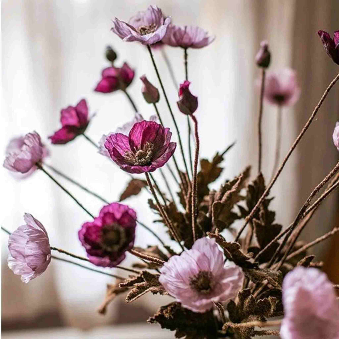 RUSTIC POPPY STEM