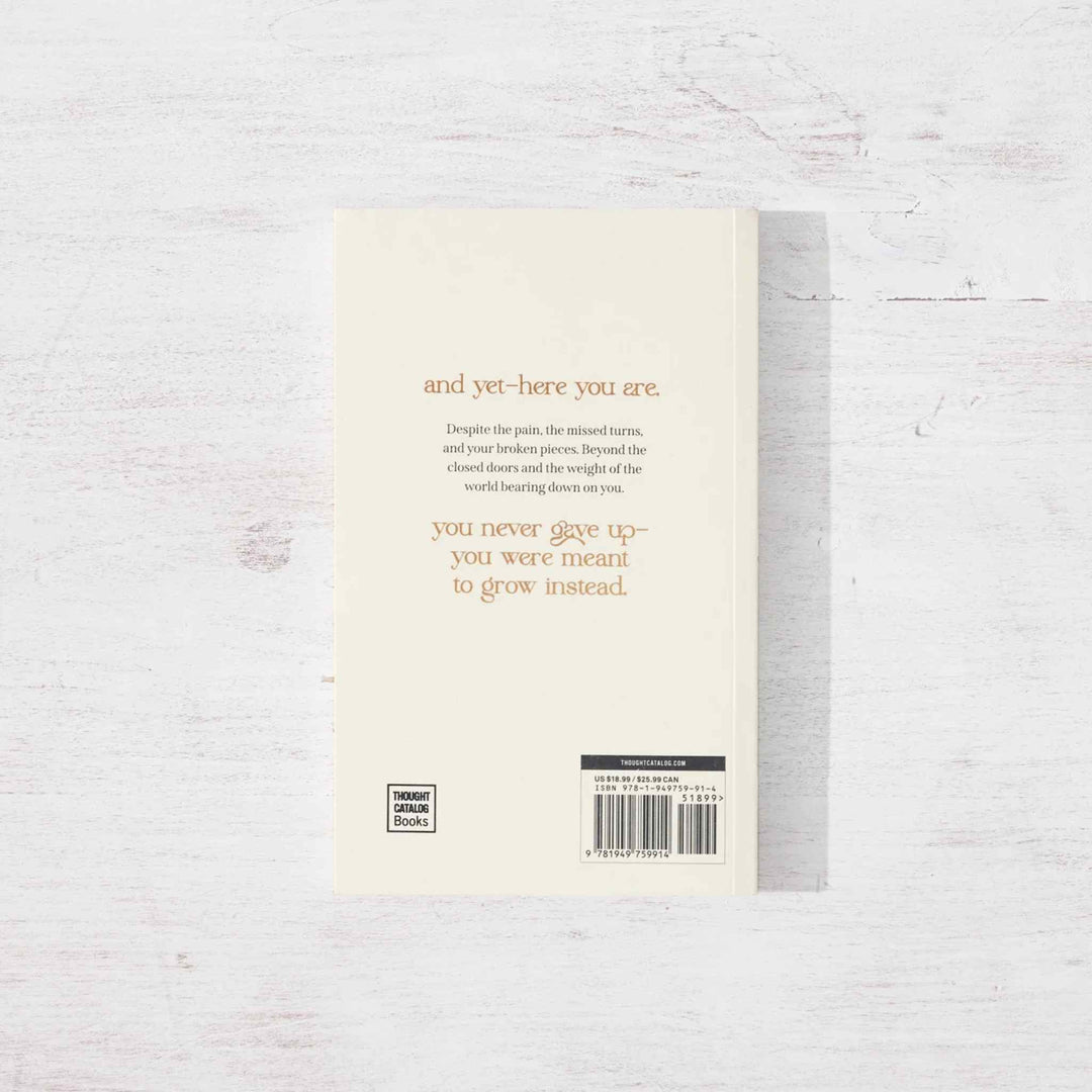 AND YET HERE YOU ARE, BOOK