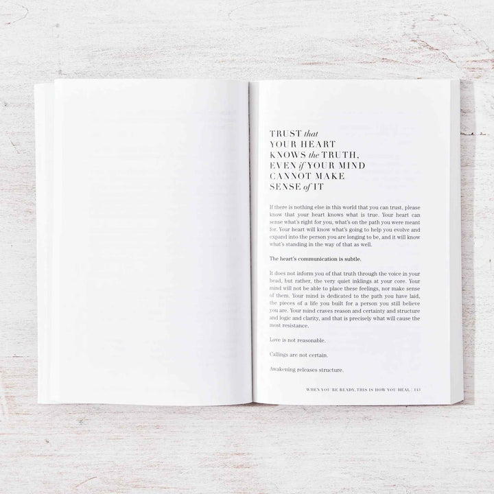 WHEN YOU`RE READY, THIS IS HOW YOU HEAL,BOOK