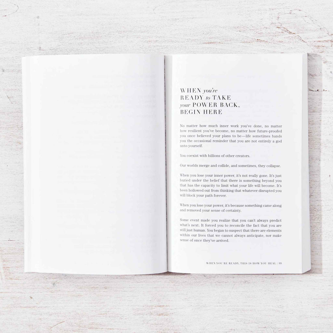 WHEN YOU`RE READY, THIS IS HOW YOU HEAL,BOOK