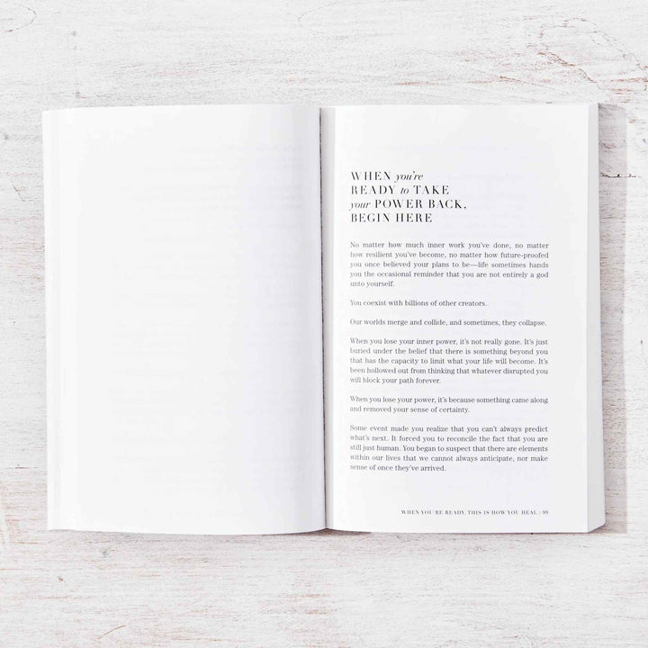 WHEN YOU`RE READY, THIS IS HOW YOU HEAL,BOOK