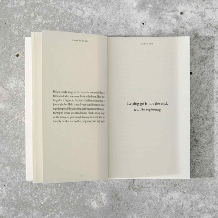 CEREMONY, BOOK