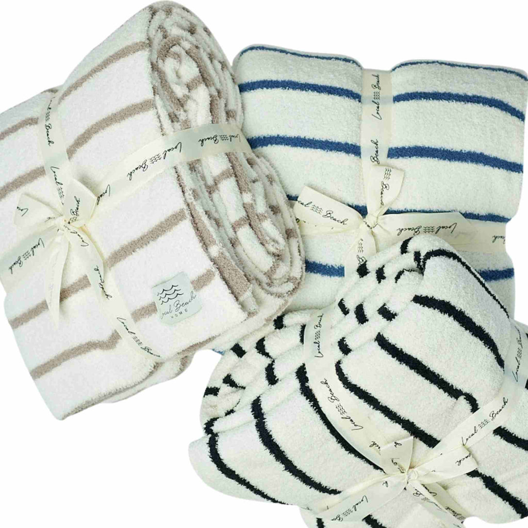 STRIPED LUXE BLANKET