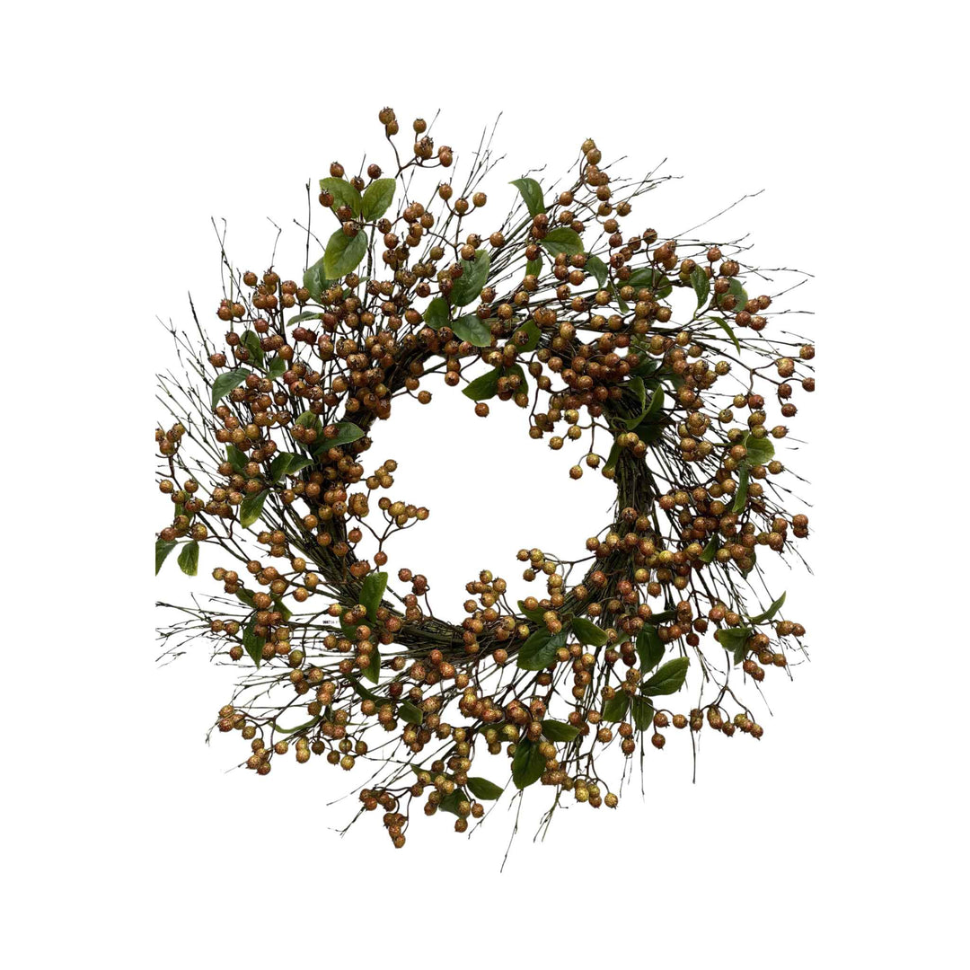 BERRY WREATH, 24"