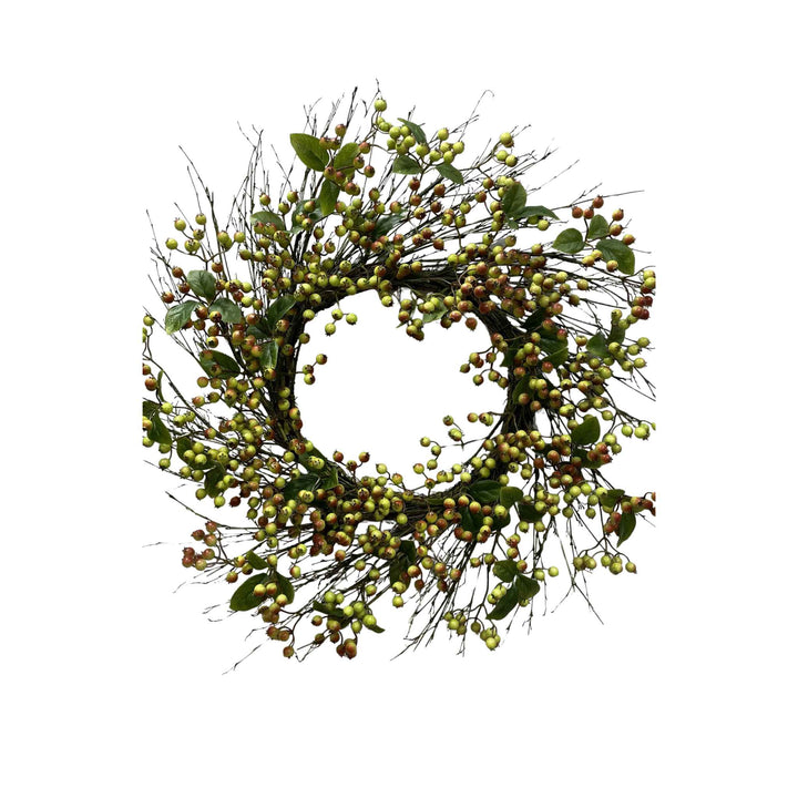 BERRY WREATH, 24"