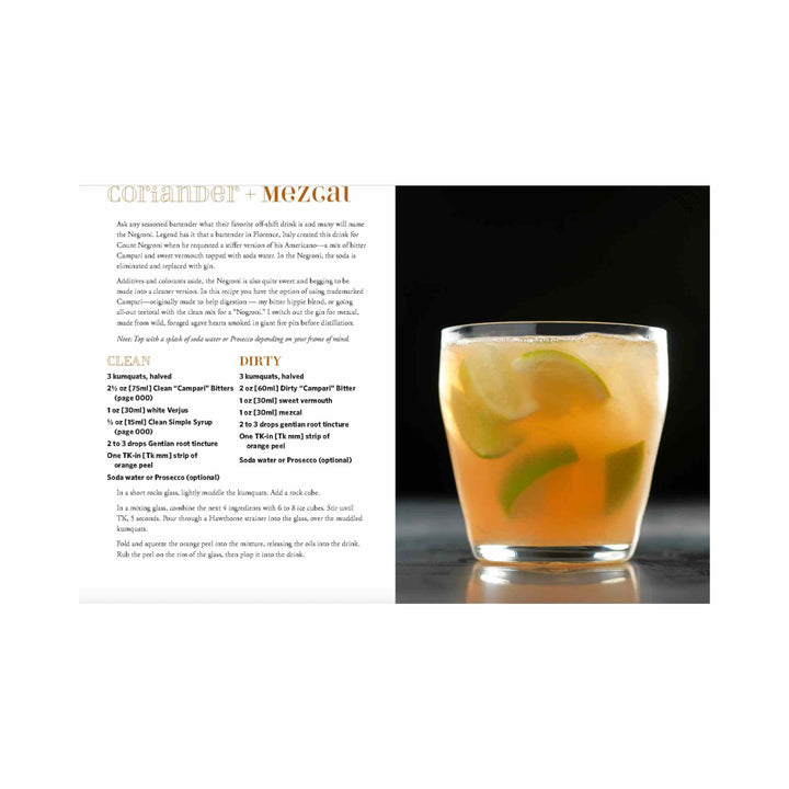 CLEAN+ DIRTY DRINKING, BOOK