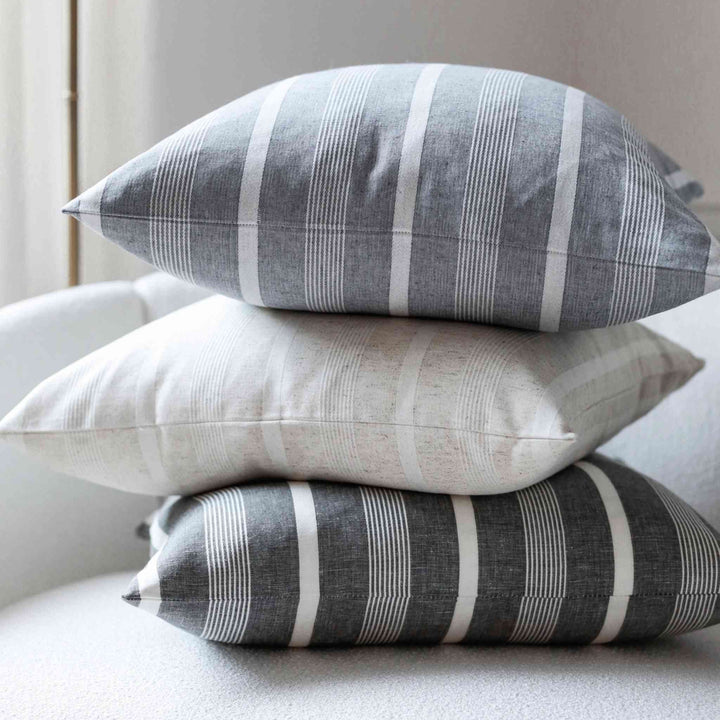 LINEN STRIPE PILLOW