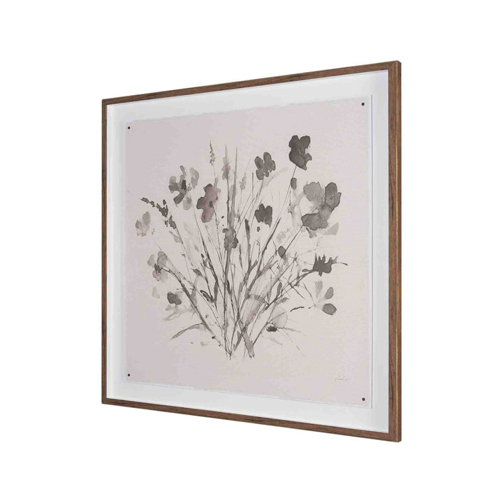 FLORAL IMPRESSIONS, FRAMED ART