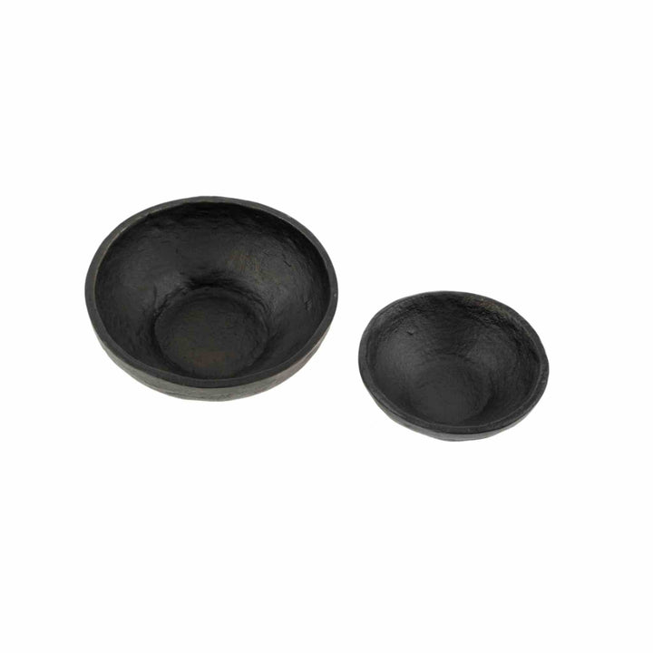 CAST IRON BOWLS S/2