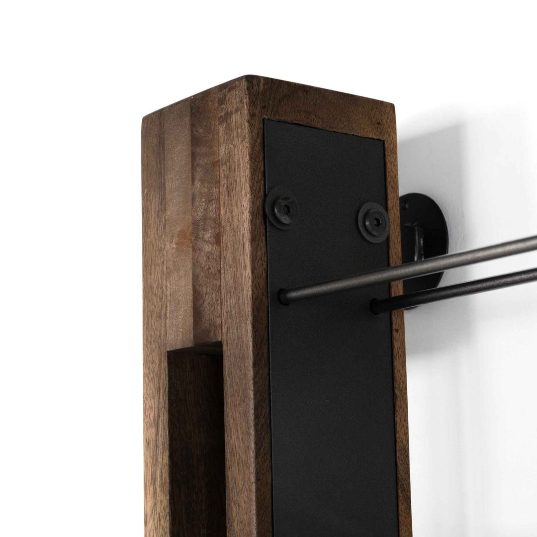 ORTEGA WINE RACK, SMOKED MANGO