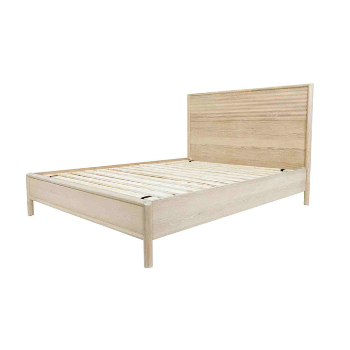 CHANNEL BED, LIGHT OAK