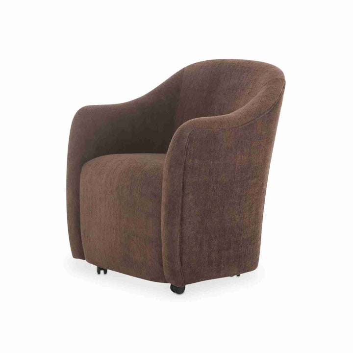 DARBY ROLLING DINING CHAIR