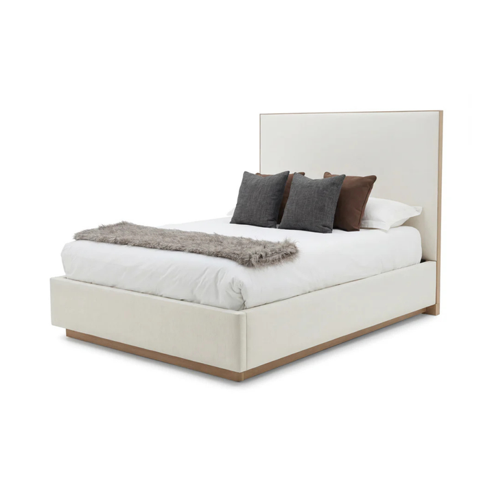 SANTAL UPHOLSTERED BED, CUSTOMIZABLE