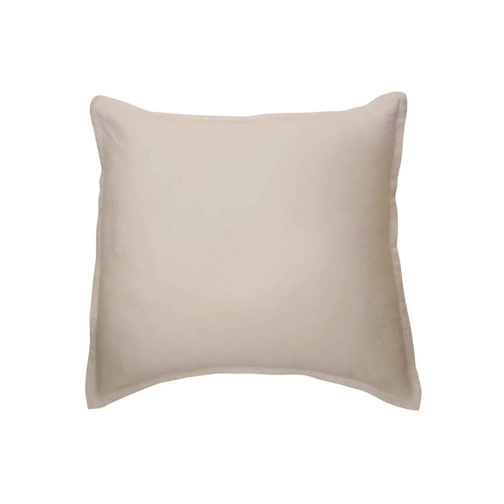 LINEN EUROPEAN SHAM, NATURAL