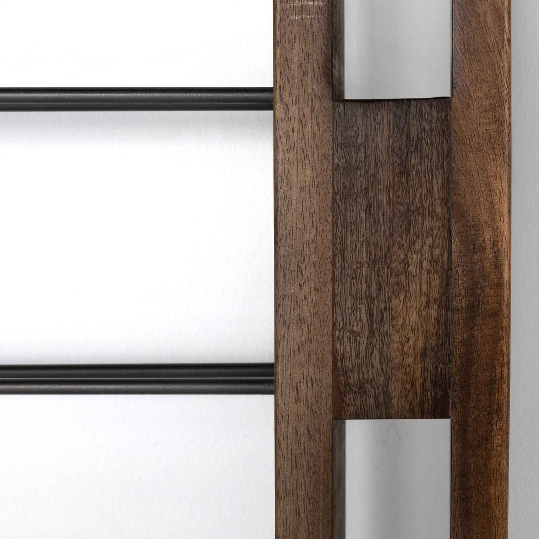 ORTEGA WINE RACK, SMOKED MANGO