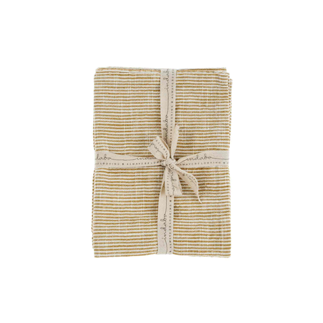 CHEF STRIPE TEA TOWELS, S/2