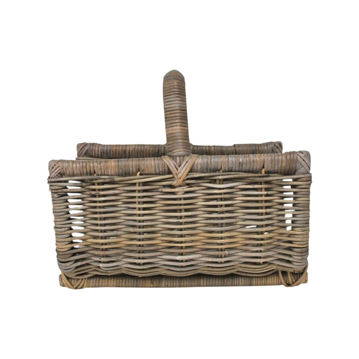 LOG BASKET W/ OVERHANDLE