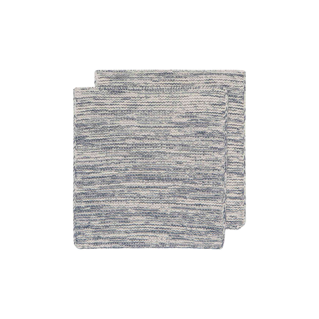 KNIT DISHCLOTHS, S/2