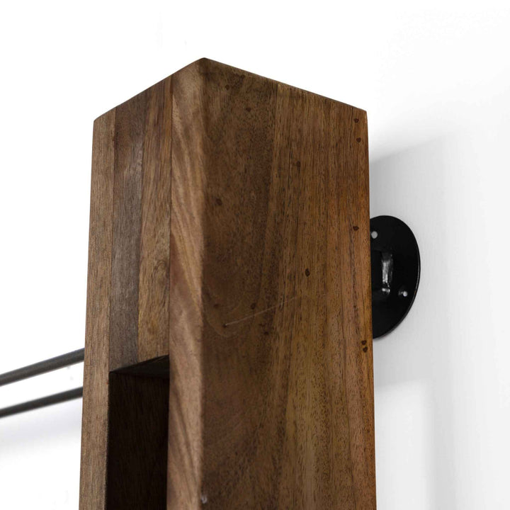 ORTEGA WINE RACK, SMOKED MANGO
