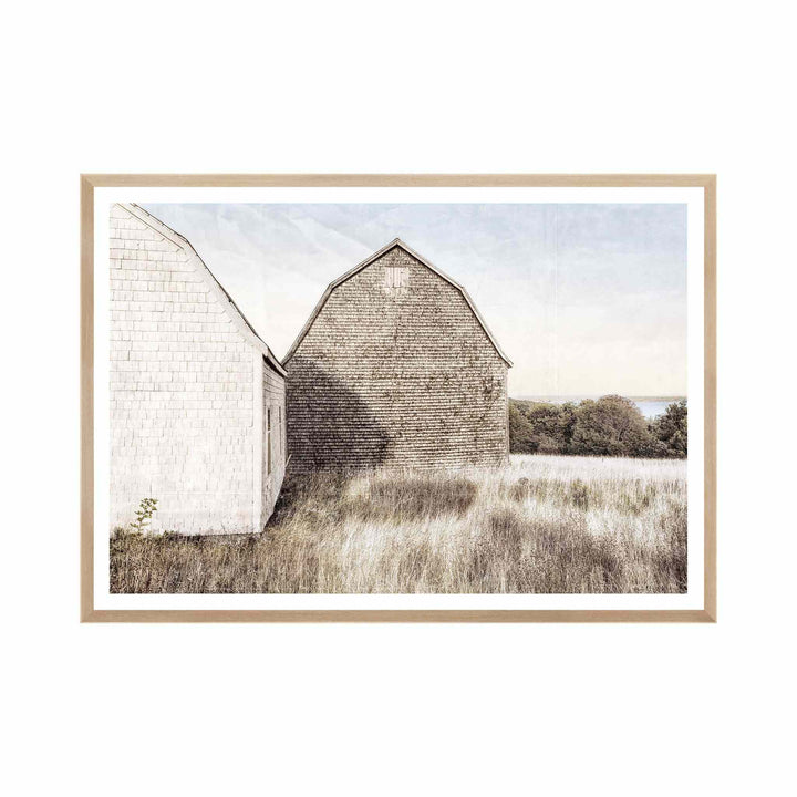 MARITIME VIEW, FRAMED ART