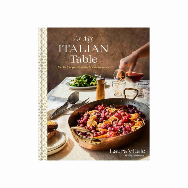 AT MY ITALIAN TABLE, BOOK