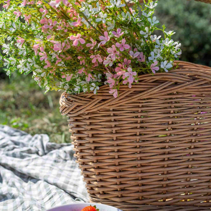 WILLOW BASKET W/ OVERHANDLE