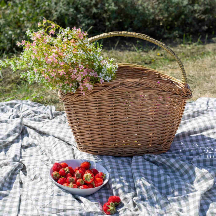 WILLOW BASKET W/ OVERHANDLE