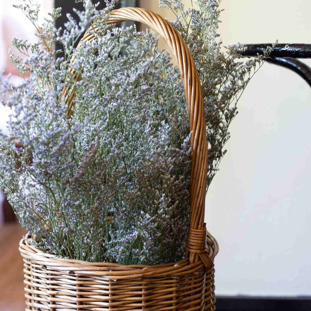 WILLOW BASKET W/ OVERHANDLE