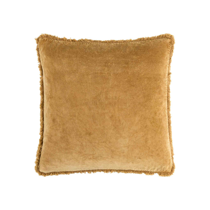 WASHED COTTON VELVET PILLOW