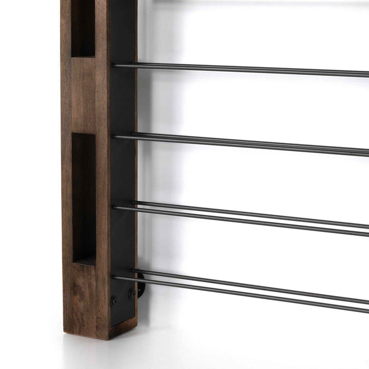 ORTEGA WINE RACK, SMOKED MANGO