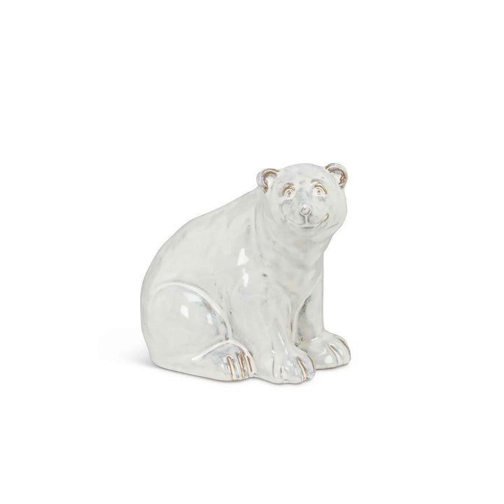 SITTING POLAR BEAR