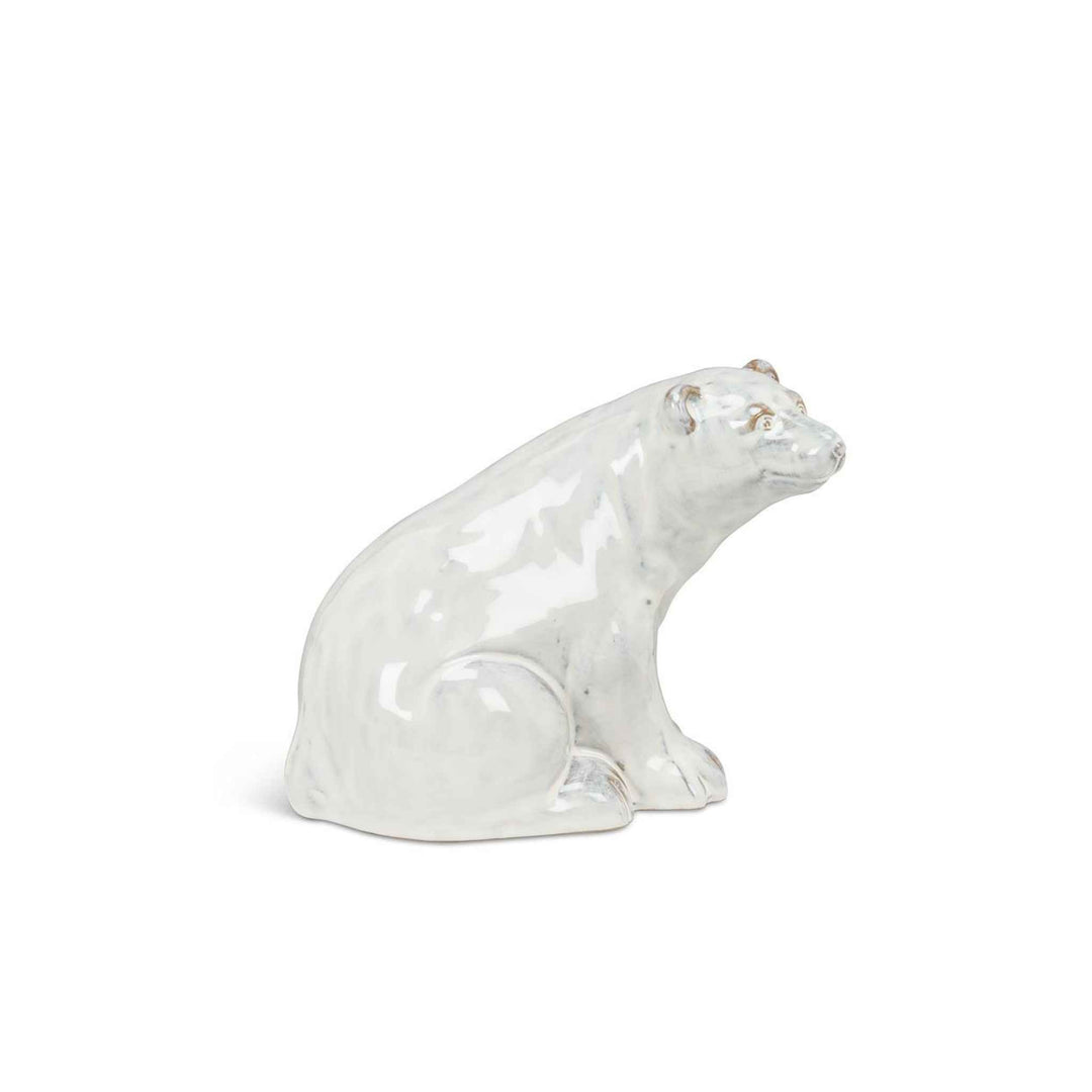 SITTING POLAR BEAR