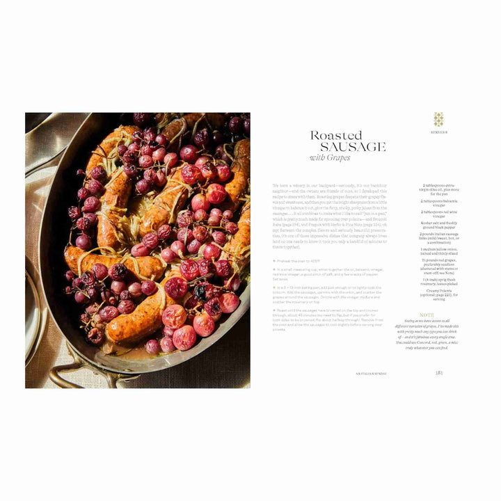 AT MY ITALIAN TABLE, BOOK
