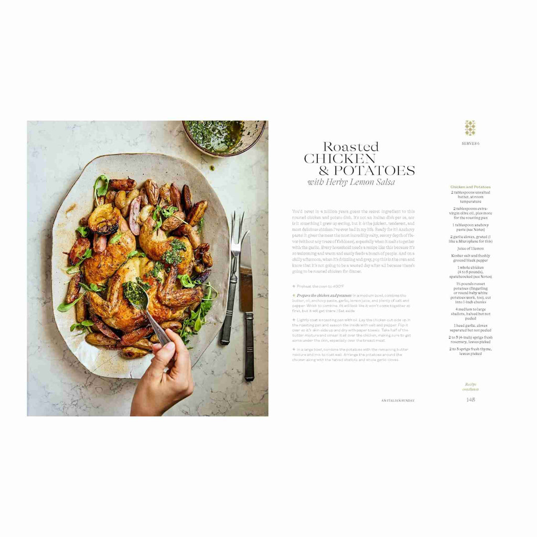 AT MY ITALIAN TABLE, BOOK