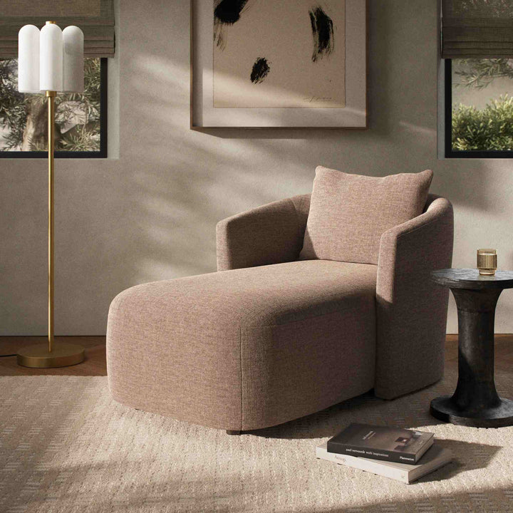 FARRAH CHAISE LOUNGE, ALCALA FAWN