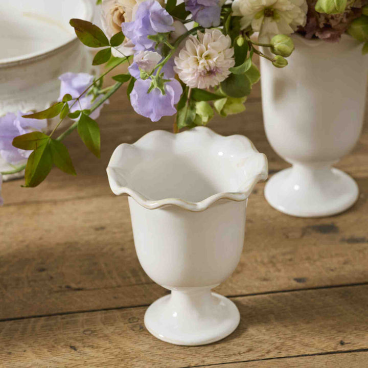 ESPERANZA VASE, WHITE
