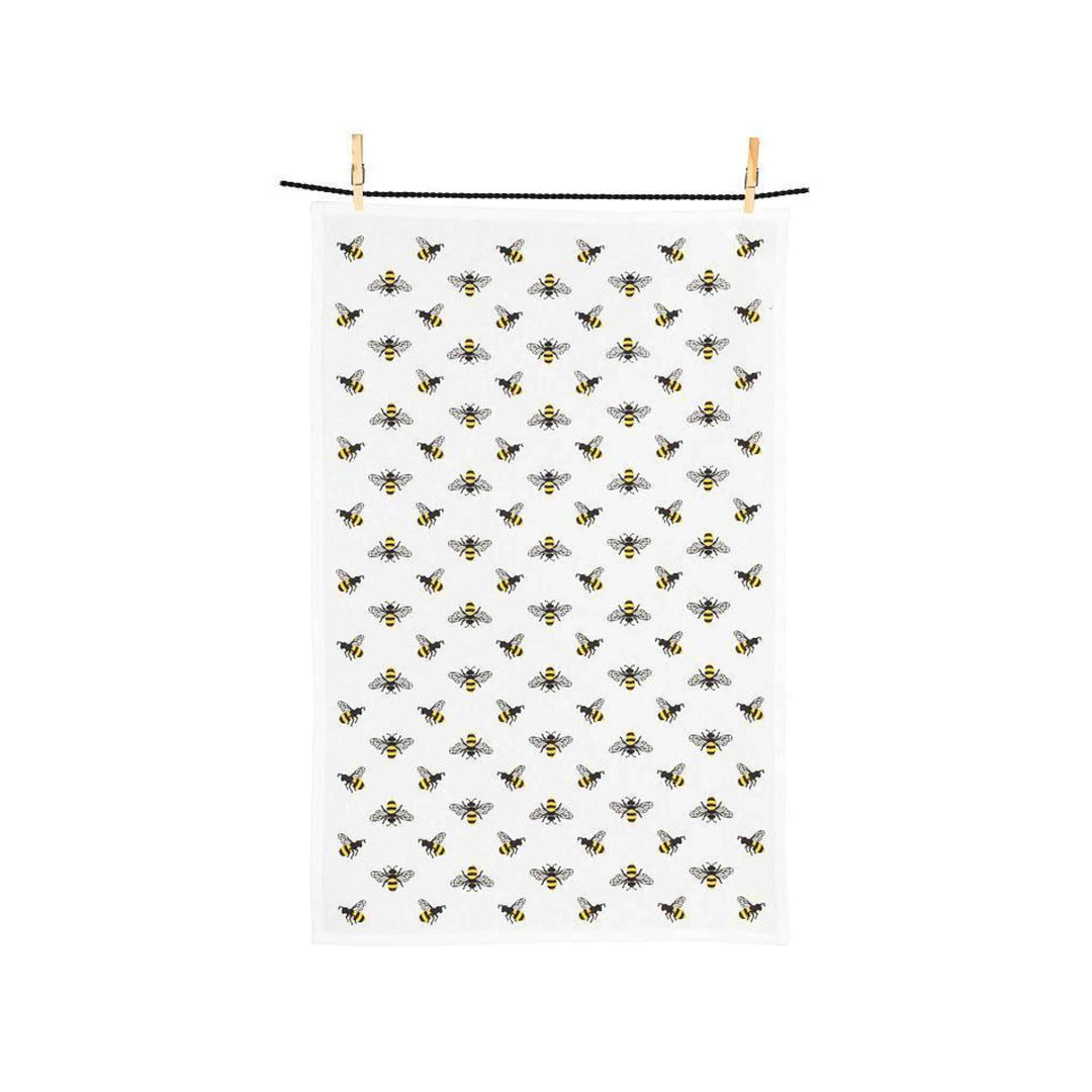 BEES DISHCLOTH &amp; TOWEL SET