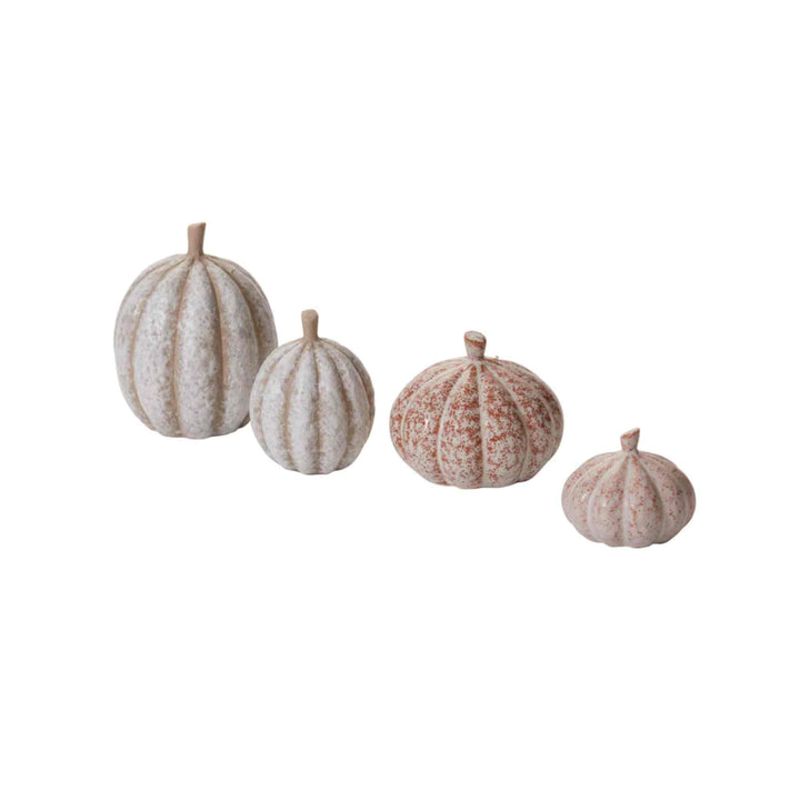 PUMPKIN PATCH FIGURINE, S/2