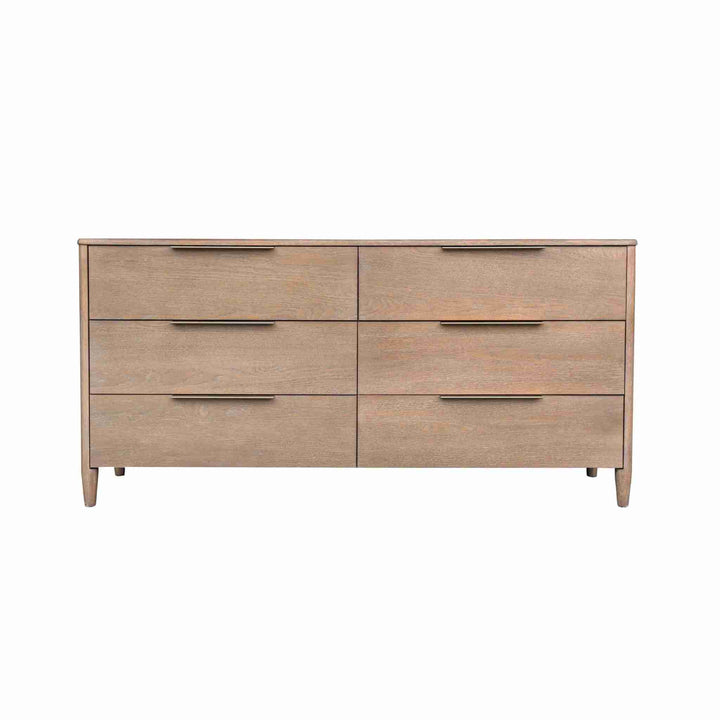 KATALINA 6 DRAWER DRESSER, SAND