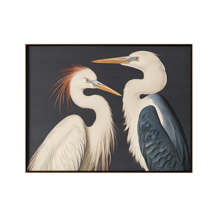 GRUS, FRAMED PAINTING