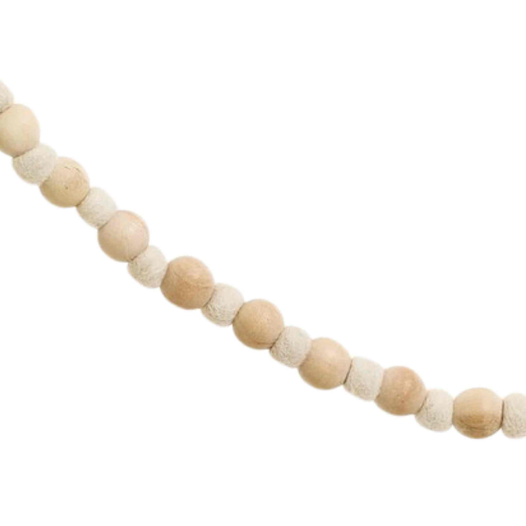 WOOD BEAD GARLAND