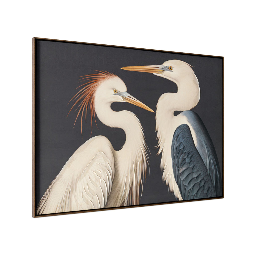 GRUS, FRAMED PAINTING